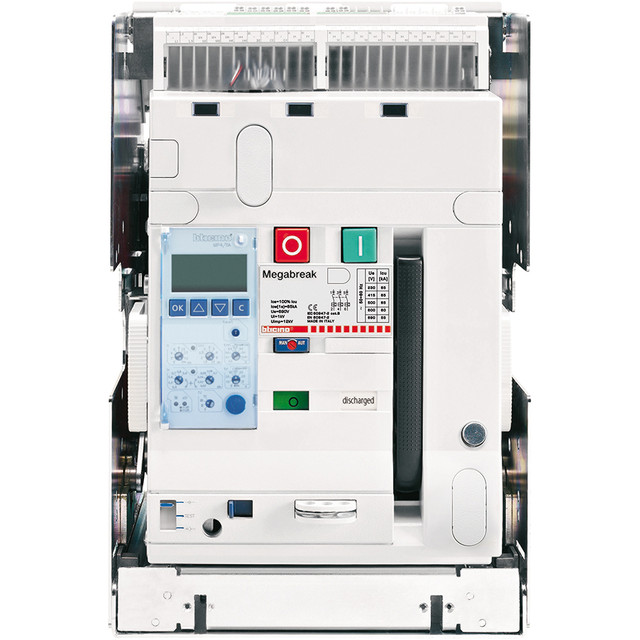 BTicino Draw-out version air circuit breaker 3P - In= 1000A - Icu= 42kA - Frame 1 — T803BE1000