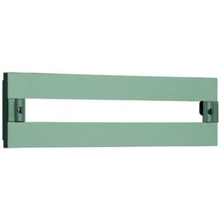 BTicino Metallic front panel 1/4 turn with DIN35 window for installation up to 24 modules — 9429/24Q