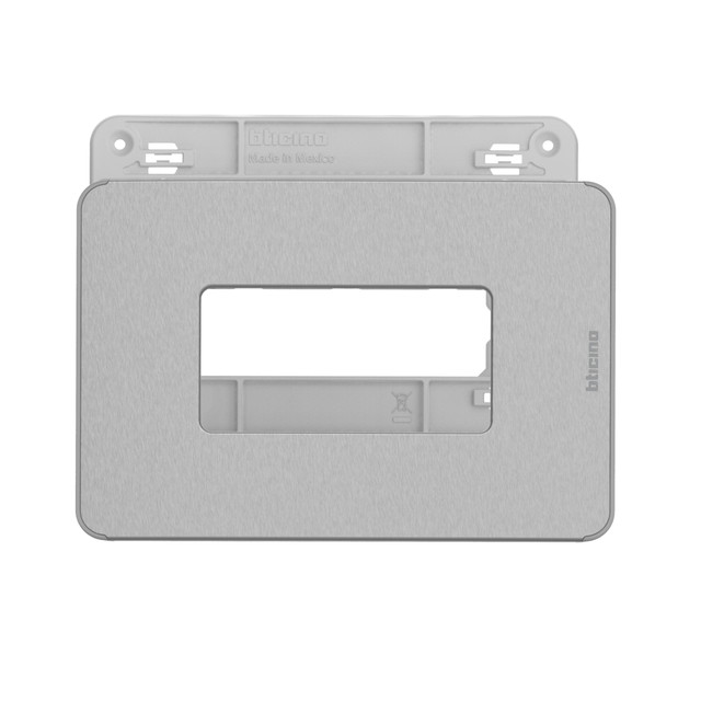 BTicino Cover plate - Pass&Saymour modules — JA4803PAT