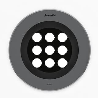 Artemide Ego Flat 220 downlight Round 5° 3000K Inox IK10 — T42015NSPW00