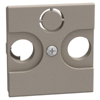 BTicino Cover TV-R-SAT - 2 modules - stone — YG4207