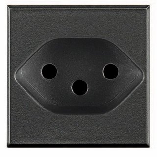 BTicino Socket 2P+T 10A 250 Vac - standard Switzerland type 13 — HS4164/13