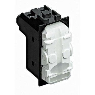 BTicino Pushbutton 1P NO 10 A 250 Vac to complete with Key cover — L4005/0