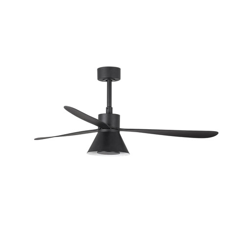 Faro Barcelona AMELIA CONE L Ceiling fan black CCT — manufacturer representative image