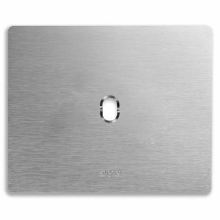 AVE NAT.ALUM.NEW STYLE PLATE 1C RECT.BO — 44PAN01ALS