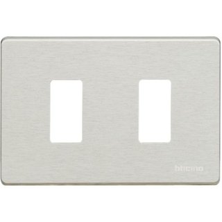 BTicino Cover plate 2 modules — 503/2/X