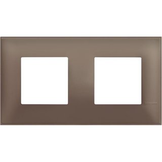 BTicino Cover plate - 2+2 horizontal/vertical installation modules — R4802M2TF