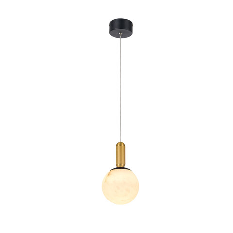 ACA Lighting MARBELLA-PENDANT LAMP SAND BLACK ALUMINIUM LED SMD 11W CCT 715LM IP20 140X140X1500MM — manufacturer representative image