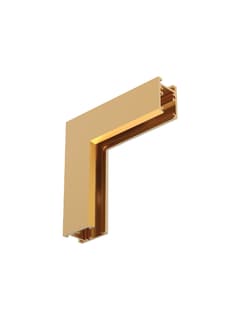 Zambelis 25235 SURFACE VERTICAL CORNER FOR MAGNETIC TRACK 6MM ANTIQUE BRASS