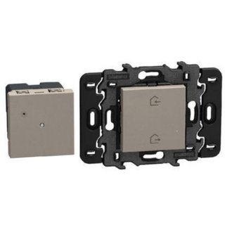 BTicino Gateway for remote home control - Power supply 100-240 Vac - 2 modules - stone — YG4500C