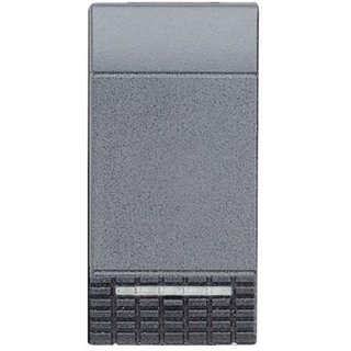BTicino Pushbutton 2P NO 10A 250 Vac - 2 contacts — L4044N
