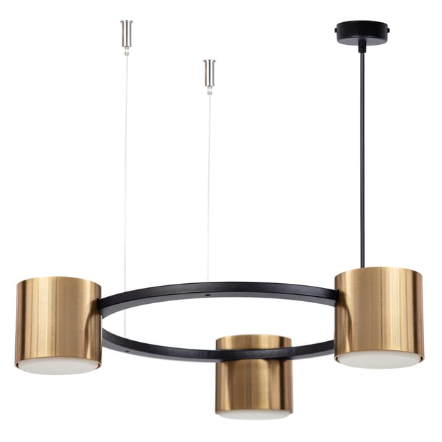 Sigma Pendant lamp KODO 3 black/gold 41328