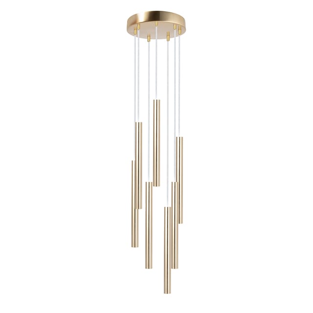 Sigma Pendant lamp SOPEL PREMIUM 7 round gold szczotkowany 40960