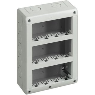 BTicino Box IP40 (base + Cover) vertical - 4+4+4 modules Matix — 25412V