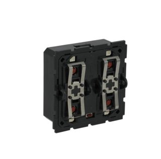 BTicino Control device to be equipped with 1 or 2 modules Key covers - Power supply 27Vdc - 2 modules — Y4652M2