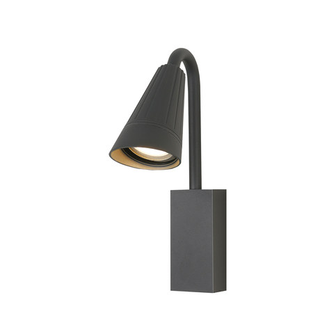 ACA Lighting Outdoor Wall Light GU10 IP65 Black — manufacturer representative image