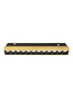 Zambelis 25354 MAGNETIC LINEAR LED GRILLE LIGHT 8W 2700Κ-4000K DALI, GOLDEN BRASS
