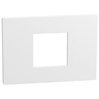 BTicino Light Now - Cover plate 2 centered modules - white — YA4819WW