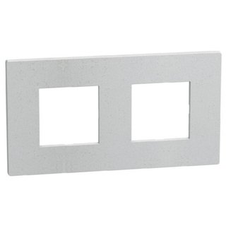 BTicino Light Now - Cover plate 2+2 modules - white mica — YA4802M2WM