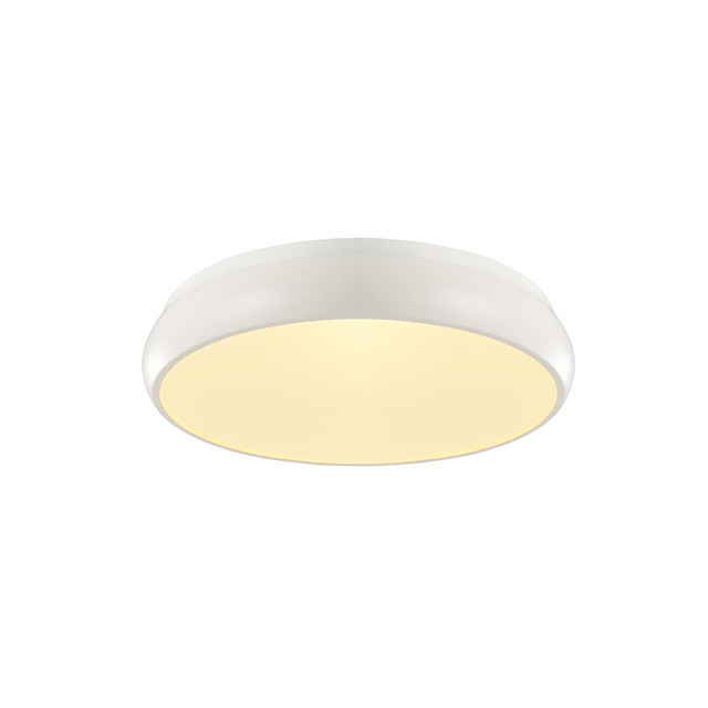ACA Lighting NETTO CEILING LUMINAIRE LED 32W 2560LM 3000K WHITE METAL D40XH8CM KALLISTA — V27LEDC40WH