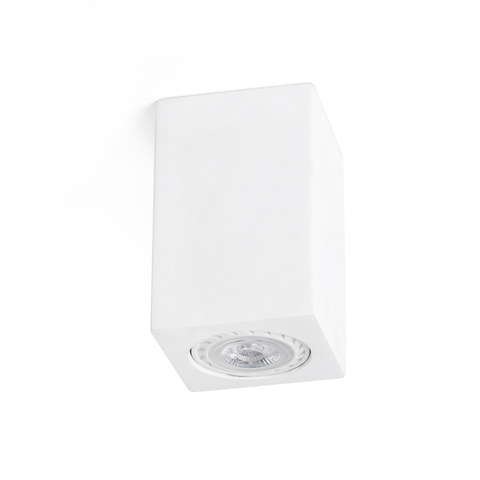 Faro Barcelona SVEN SQ White square ceiling lamp — manufacturer representative image