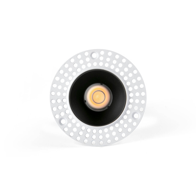 Faro Barcelona LOX Black adjustable trimless recessed 2700K — 43885