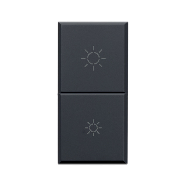 AVE TWO HALF BUTTONS FOR IOT DIMMER TEKLA 1 MOD. S44 — 445TGD-W