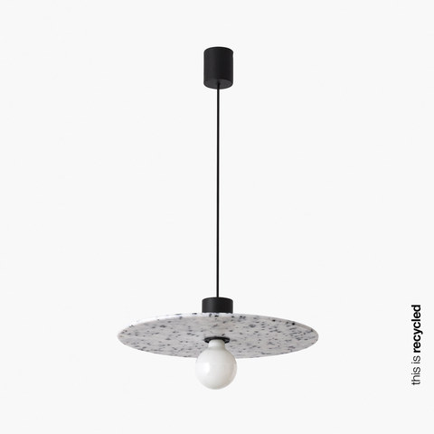 Faro Barcelona CONFETTI 450 pendant lamp recycled marmoreal — manufacturer representative image