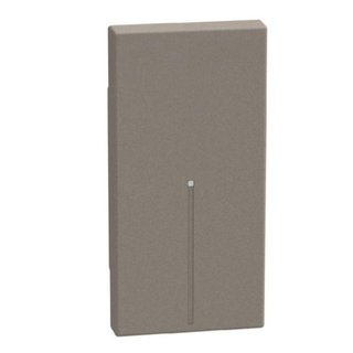 BTicino lightable key cover 1 module stone, axial — YG4916