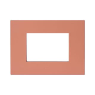 AVE SMART EASY S44 TECHNOPOLYMER PLATE, TERRACOTTA COLOR – MATT FINISH – 3 MOD. — 44PSME3TCO