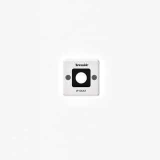 Artemide Ego 55 downlight 32° 3000K Square Aluminium IK09 — T4061WFLW00