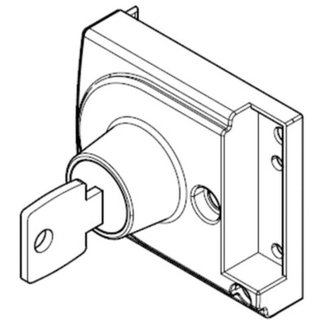 BTicino Keylock type Profalux for multivoltage motor operator item M7M02 — M7M05