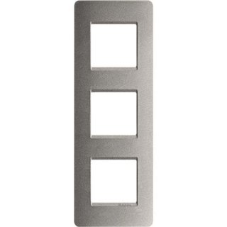 BTicino Cover plate 2x3P 71mm vertical — AM4802V/3TA