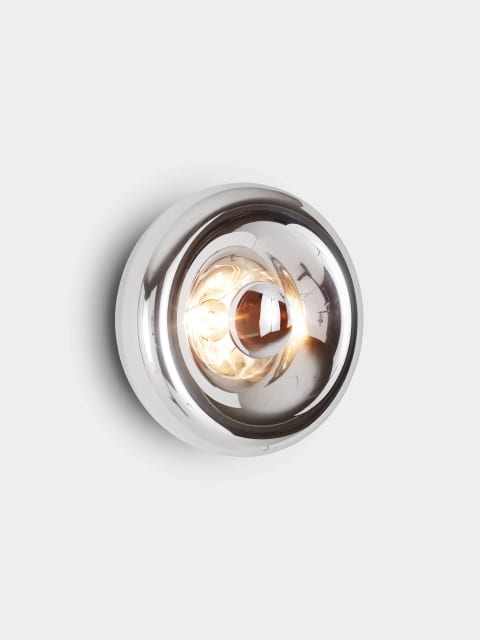 Tom Dixon Void Surface Light | Mirrored Steel — VOS01S-SMEU2