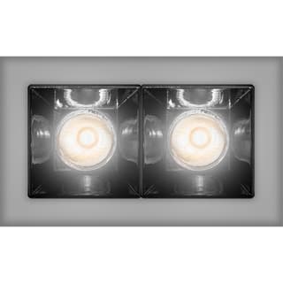 Artemide Sharp - 2 optic unit - 5,5W - 20° 4000K Trim Silver — AF05605