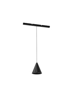 Zambelis 23116 MAGNETIC PENDANT LED LIGHT 8W 3000K DALI BLACK FOR 48V ULTRA SLIM MAGNETIC TRACK 15MM