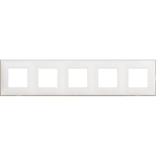 BTicino Cover plate - 2+2+2+2+2 horizontal/vertical installation modules — R4802M5WS