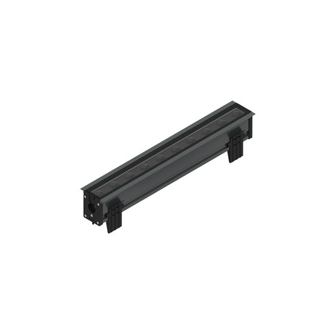 Flos Ingraze Fixed Frame + Asymmetric Louvre L 600 — F017B1SB033 — manufacturer representative image