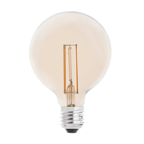 Faro Barcelona Bulb GLOBE FILAMENT LED AMBER E27 4W 2200K — manufacturer representative image