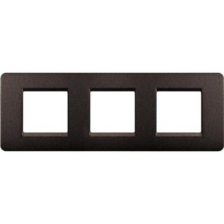 BTicino Matix - plate 2P horizontal Brown Coffee — AM4802/3GG