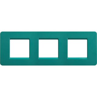 BTicino Matix - plate 2+2+2 horizontal emerald — AM4802/3VS