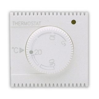 AVE ELECTRONIC THERMOSTAT WITH KNOB, SUMMER – WINTER, DOMUS S44, 230V NO 2A – 2 MOD. — 441085N