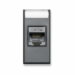 AVE RJ45 SOCKET CAT.6 UTP TEKLA 1M — 445027C6