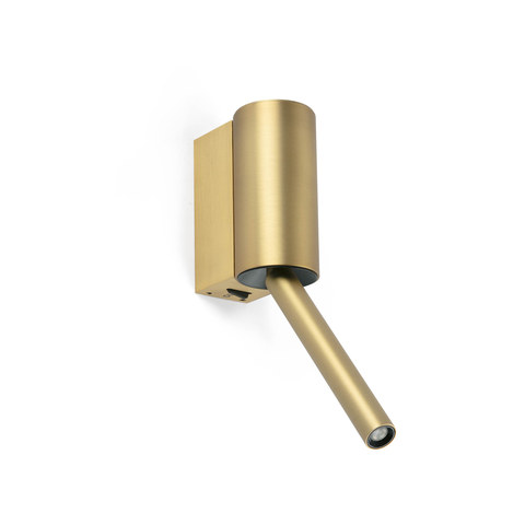 Faro Barcelona DANTE Reading light gold LED 3W 2700K — manufacturer representative image