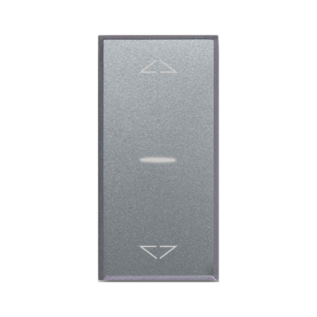 AVE INTERCHANGEABLE BUTTON, DUAL FUNCTION, ILLUMINABLE ARROW SYMBOL – ALLUMIA – 1 MOD. S44 — 443ELAC2
