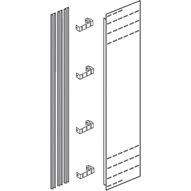 BTicino Vertical separation kit for busbar side 2B form and greater — 91845/SBV