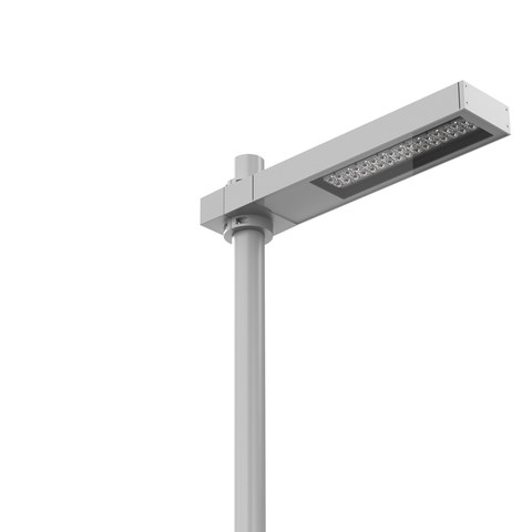 Flos Dooku 600 Single Top Pole Ø76 mm Asymmetric Optic — FA53910406 — manufacturer representative image