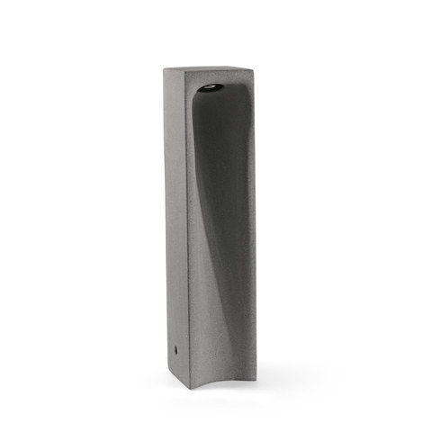 Faro Barcelona GROT 700 Grey bollard lamp 3000K — manufacturer representative image