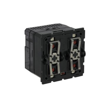 BTicino Actuator/control for Lights to be equipped with 1 or 2 modules Key covers - Power supply 27Vdc - 2 modules — Y4672M2L