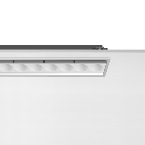 Flos Light Shadow Adjustable Trim 8 Spots Optic Wide Flood — 03.7316.40C — manufacturer representative image